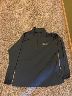 Sport-Tek Black Quarter-Zip Pullover